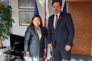 Ambassador Sriswasdi visited Slovakia and paid a farewell call on H.E. Mr. Michal Pavúk, Director General for Political Affairs, Ministry of Foreign and European Affairs of the Slovak Republic, on the occasion of the completion of her tenure.